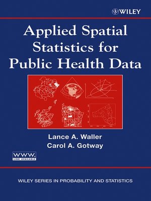 cover image of Applied Spatial Statistics for Public Health Data